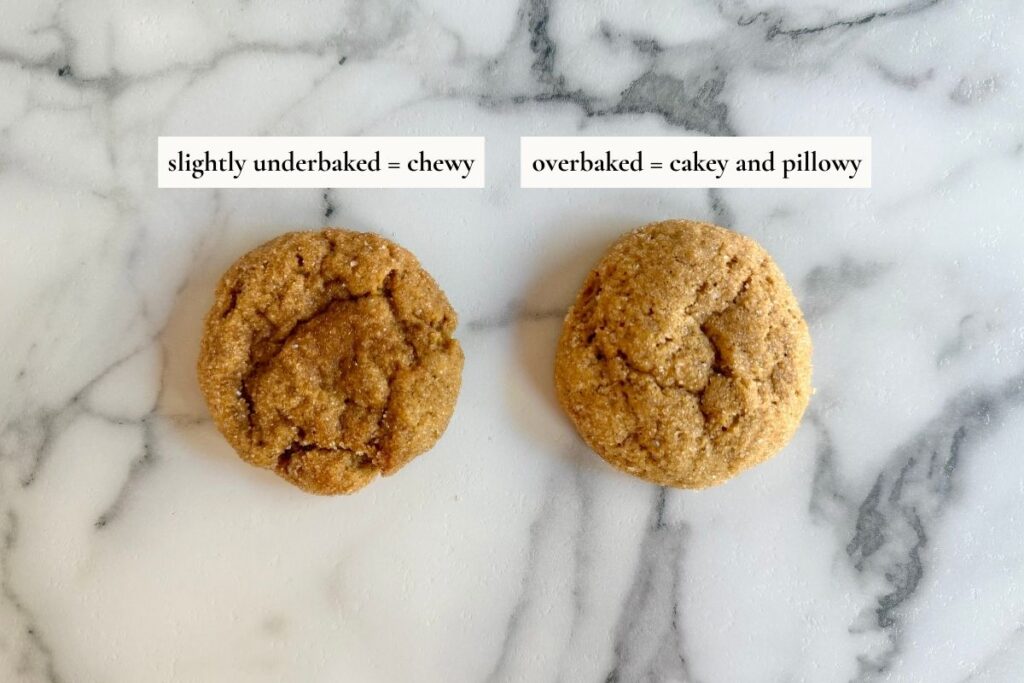 sourdough pumpkin snickerdoodle cookies on a counter