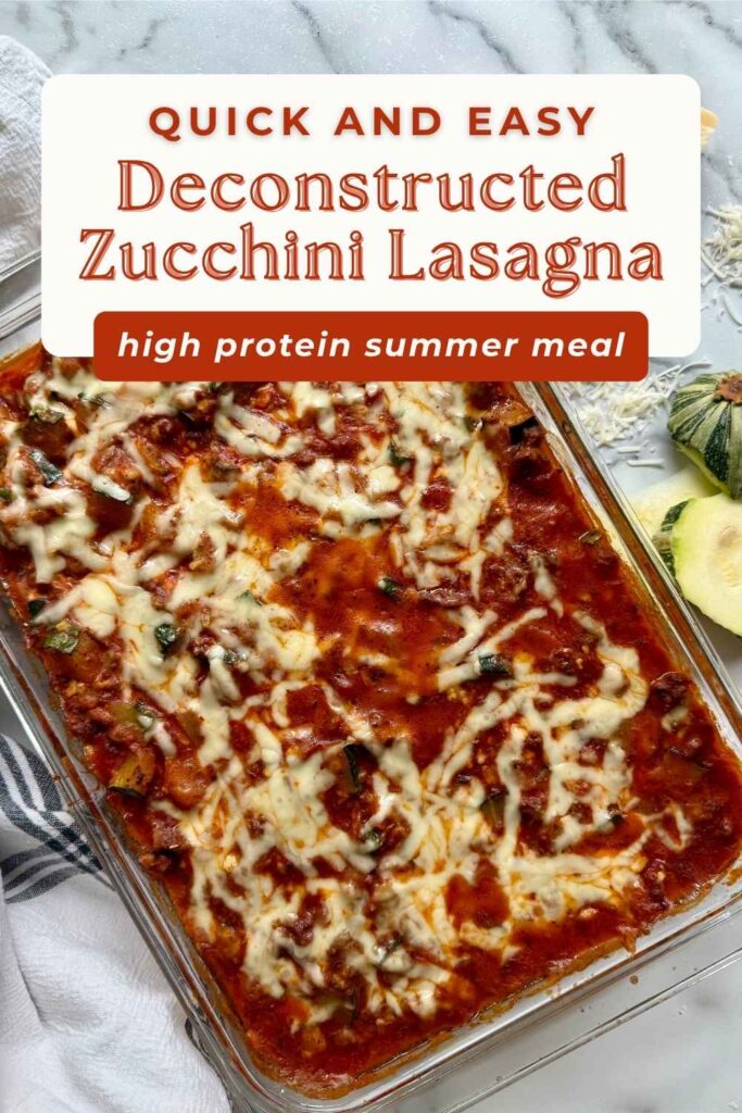 deconstructed zucchini lasagna recipe